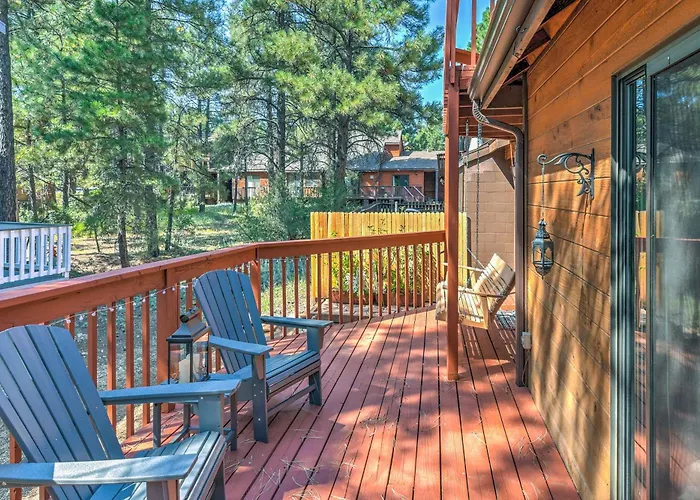 Wooded Retreat W/ Deck: 4 Mi To Downtown Flagstaff